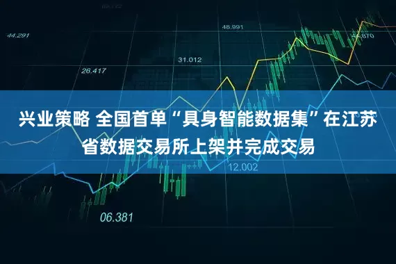 兴业策略 全国首单“具身智能数据集”在江苏省数据交易所上架并完成交易